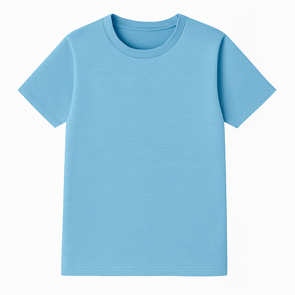 Perazim Sky Blue Tee Front